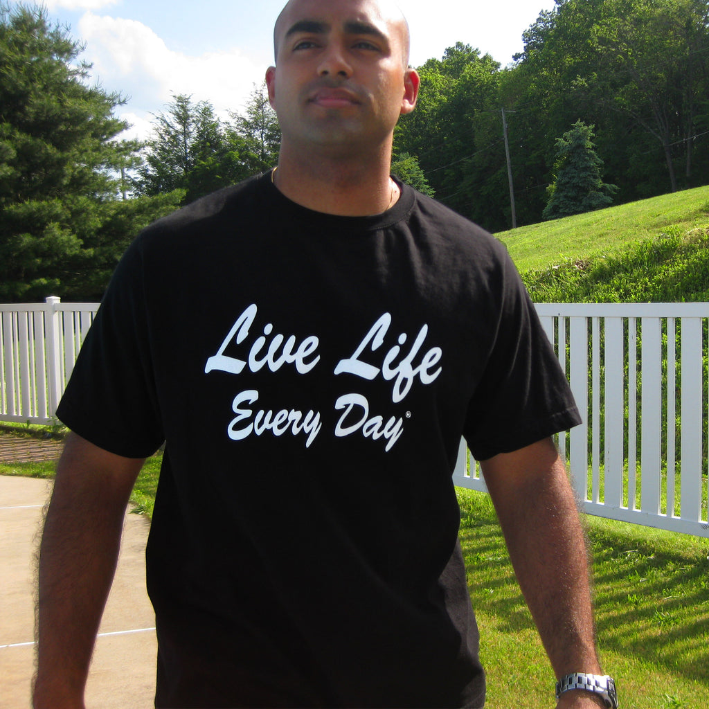 Live Life Every Day - The Pledge TShirt Front